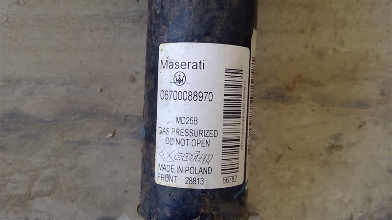 2014 Maserati Ghibli awd right PASSENGER FRONT STRUT 106025