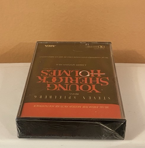 Young Sherlock Holmes 1985 Original Movie Soundtrack Cassette Tape. New. - Picture 6 of 6