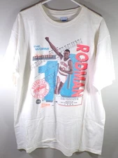 1990 Dennis Rodman The Worm Detroit Pistons Bad Boys Salem Vintage Tee Shirt XL
