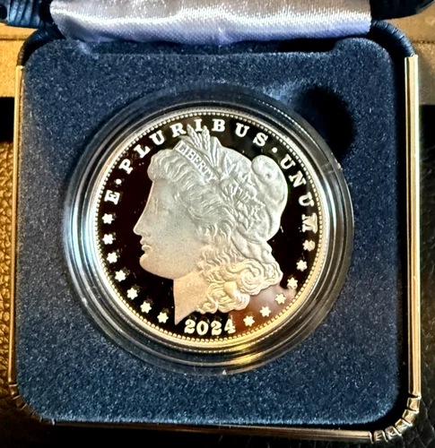 2024-S Proof Morgan Silver Dollar With OGP And COA