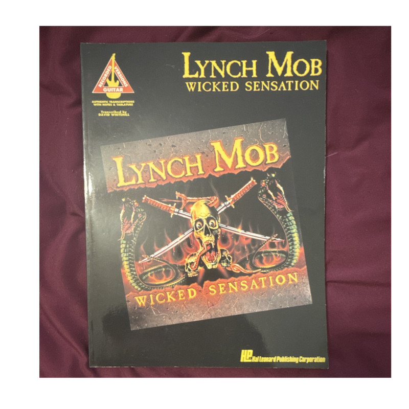 Hal Leonard Guitar Tabulature Songbook - Lynch Mob: Wicked Sensation (Rock)