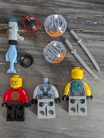 LEGO Ninjago Movie 70615 Fire Mech (2017) Incomplete 5 Minifigures