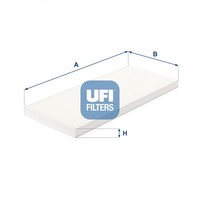Ufi 53.024.00 Innenraumfilter FüR Barchetta Punto Lancia Y 1.1-1.8 09.93-05.05