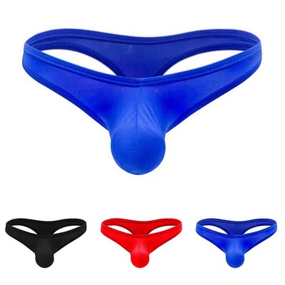 Bequeme Herren Ice Silk G String Unterwäsche mit nahtlosem T Back Design