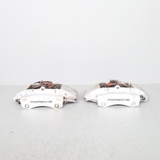 1999-2004 Porsche 911 996 C4 Rear Brake Calipers Brembo Set Pair Silver Oem