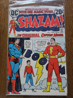 DC 1st Issue Shazaam 1973 Captain Marvel