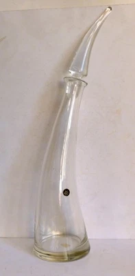 ROSENTHAL STUDIO-LINIE GLAS KARAFFE DEKANTER ARGON BAYLISS FLASCHENGEIST 45 CM - Bild 1 von 4