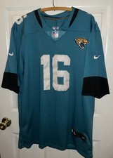Men's XL Jaguars Jersey 16 Trevor Lawrence Nike Sewn In Numbers/Name