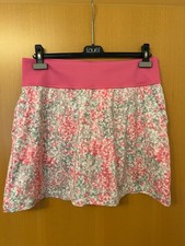 PUMA Golfrock Skort Rock Gr. 42 NEU und ungetragen pink Blumen