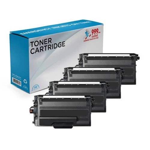 TN3600XL Compatible 4 Pack Black Toner fits for Brother TN3600XL HL-L5210DN L521