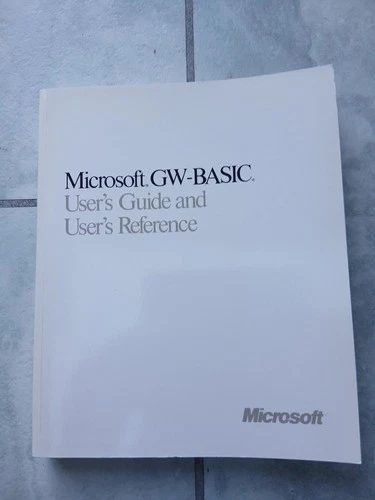 Microsoft GW-BASIC: User's Guide and Reference by Microsoft. 1986, 1987.