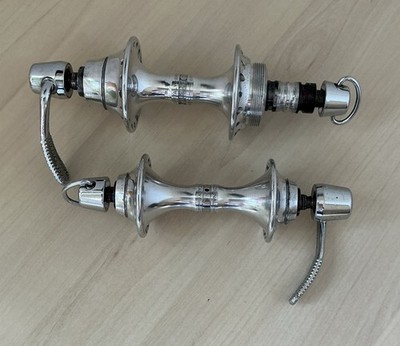 CAMPAGNOLO CORSA RECORD 32H HUBSET SFQR SILBER VINTAGE CLASSIC ICONIC DESIGN