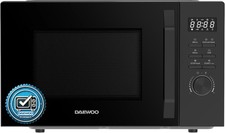 Mikrowelle mit Grill , Schwarz , Digital Timer 700W 20L 8 Programme
