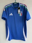 NWT ITALY HOME 2024 2025 FOOTBALL JERSEY SHIRT ADIDAS BLUE MEN M ITALIA MAGLIA
