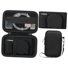 Hard Case  Silicone Cover for Canon PowerShot SX740 SX730 Digital All Black