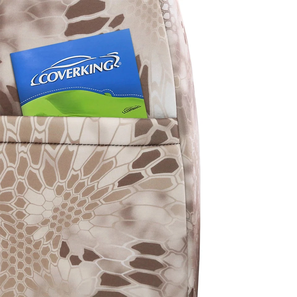 For GMC C3500 95-98 Kryptek Neosupreme 1st Row Camo Nomad Custom Seat Covers Foto 4 de 4