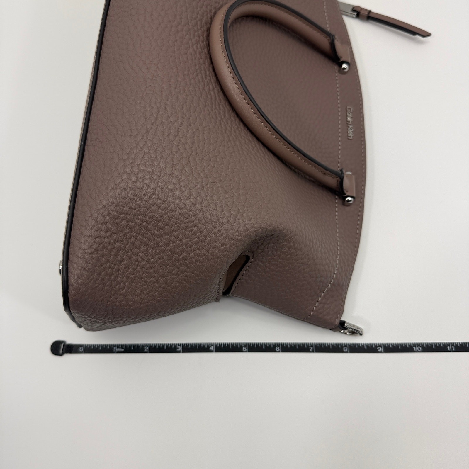 Calvin Klein Taupe MultiPocket Double Handle w/ A… - image 9