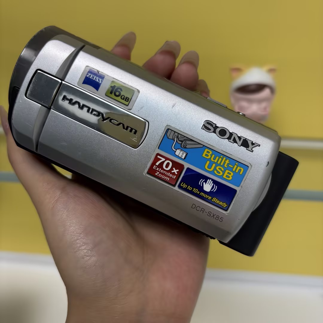 SONY Handycam 30倍ズーム シルバー Sony DCR-SX85 (16 GB) Camcorder for sale online | eBay