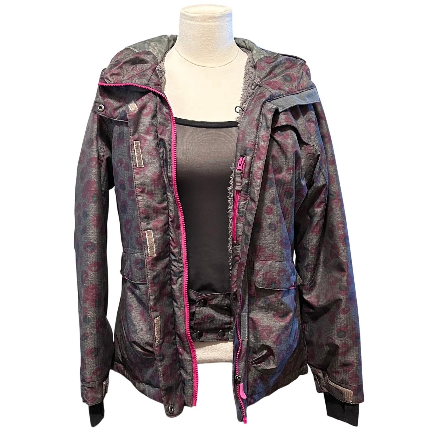 Powder Room Women’s Winter Jacket Medium 5000mm Waterproof Snow Coat
