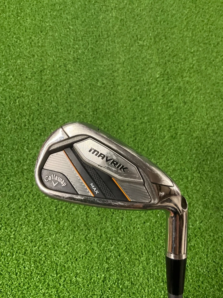 "Callaway Mavrik Max 7 Iron 55 5.0 Senior diestro montaje demostración 37.5""" Foto 4 de 4