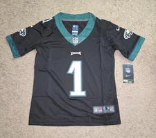 Jalen Hurts #1 Black Eagles Stitched Youth/Kids/Boys Jerseys