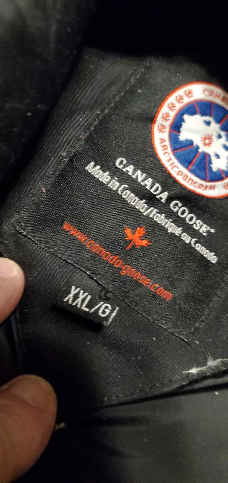 Canadian Artic Program ~ Goose Down  -hooded Coat  Black  2xl- Very Warm - Image 2 of 4