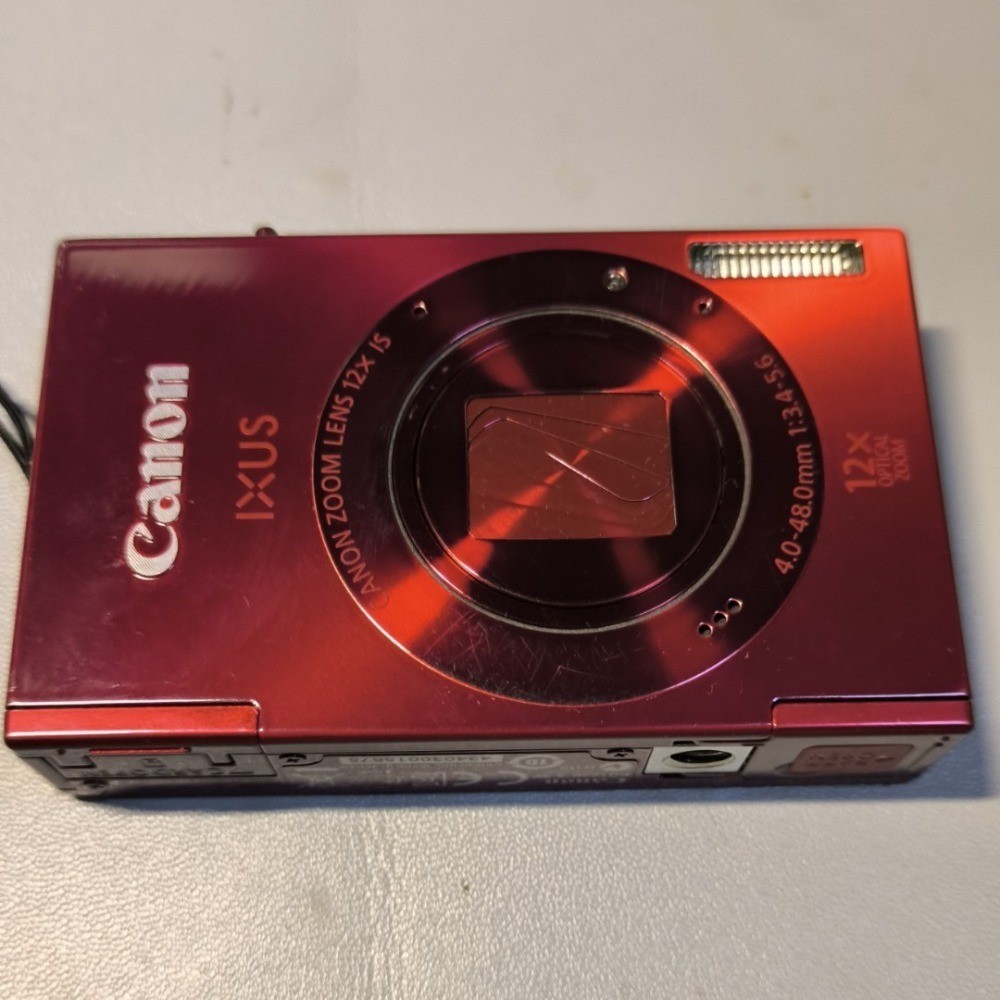 Canon PowerShot ELPH 520 HS/ IXUS 500 HS/ IXY 3 Digital Camera Red