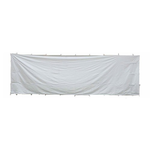 9x30 Solid Side Wall for High Peak Canopy Event Tent Outdoor Party Vinyl Used