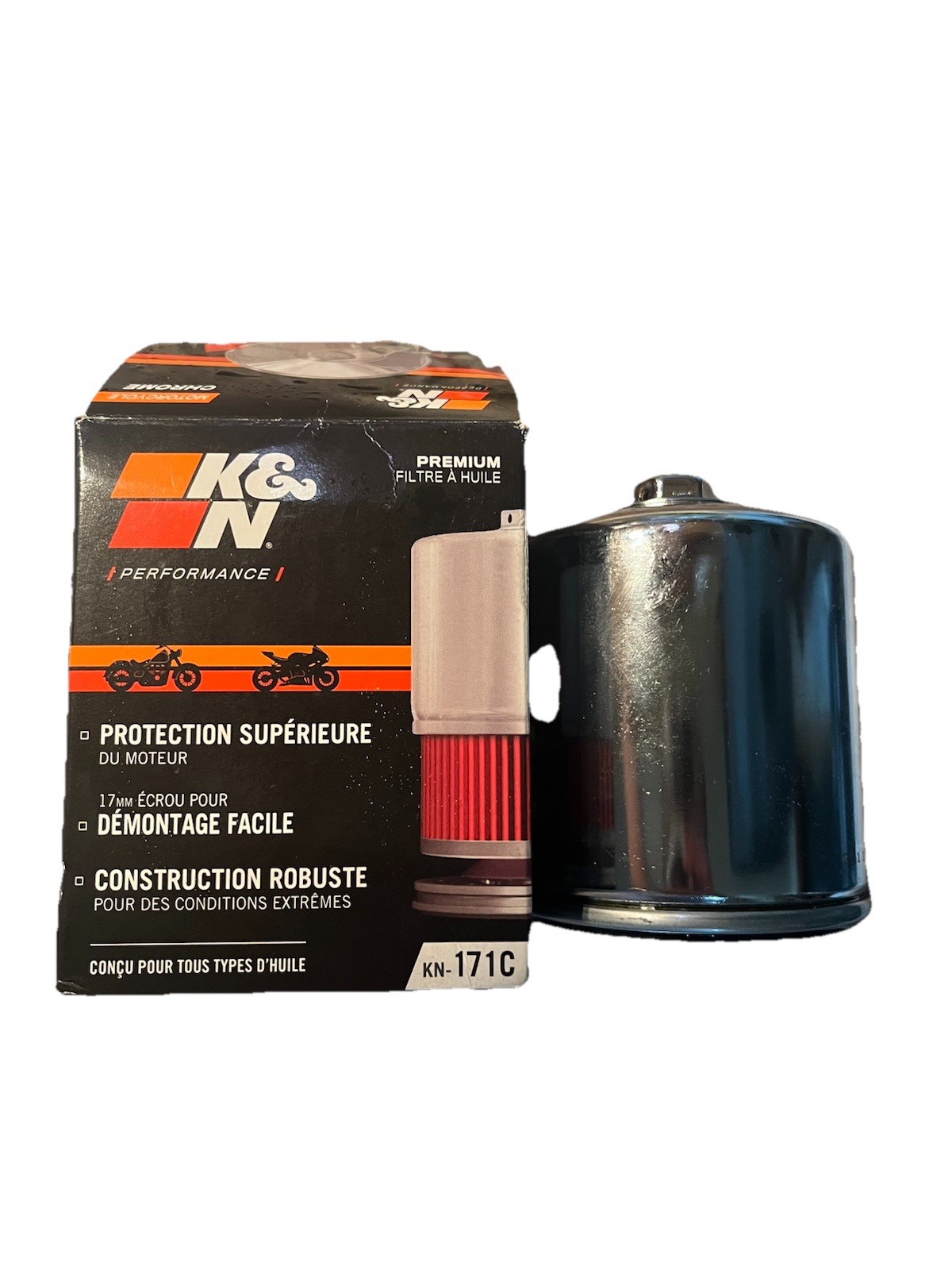 Filter, Chrome Wrench Off 17 Mm New In Box