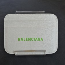 Balenciaga Card Case Slim Leather Card Holder Men Women