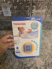 NEW  Sealed Toshiba 2 GB SD Memory Card SDHC