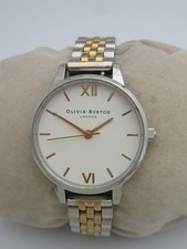 OLIVIA BURTON WATCH WOMENS MIDI 24000170 STAINLESS STEEL BRACELET GENUINE 17.5CM