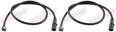 2x QUICK BRAKE WS 0386 A Warnkontakt Bremsbelagverschleiß 586mm Hinten