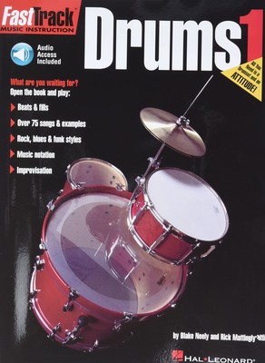 FastTrack Drums Method Starter Pack Book/Online Audio (Fast Track (Hal Leona...