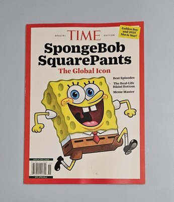 SpongeBob SquarePants The Global Icon Special Time Edition Magazine 2025
