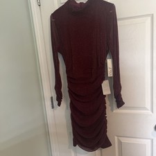 Eliza J Wine Colored Dress. Size 14 Retail $ 128