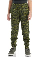 Carhartt Boys Fleece Camo Logo Sweatpants Joggers Size L