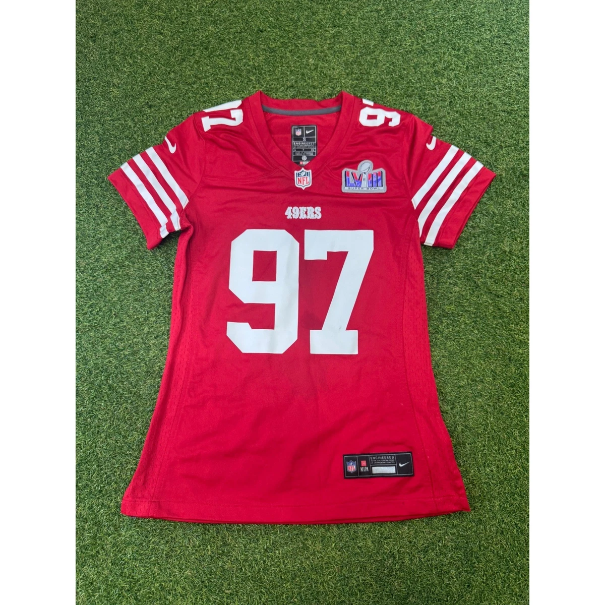 Preços baixos em Mulheres San Francisco 49ers NFL Camisas