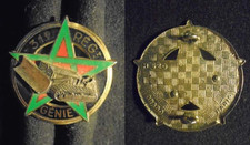 INSIGNE MILITAIRE – 31° RÉGIMENT DU GÉNIE - DRAGO - H 620