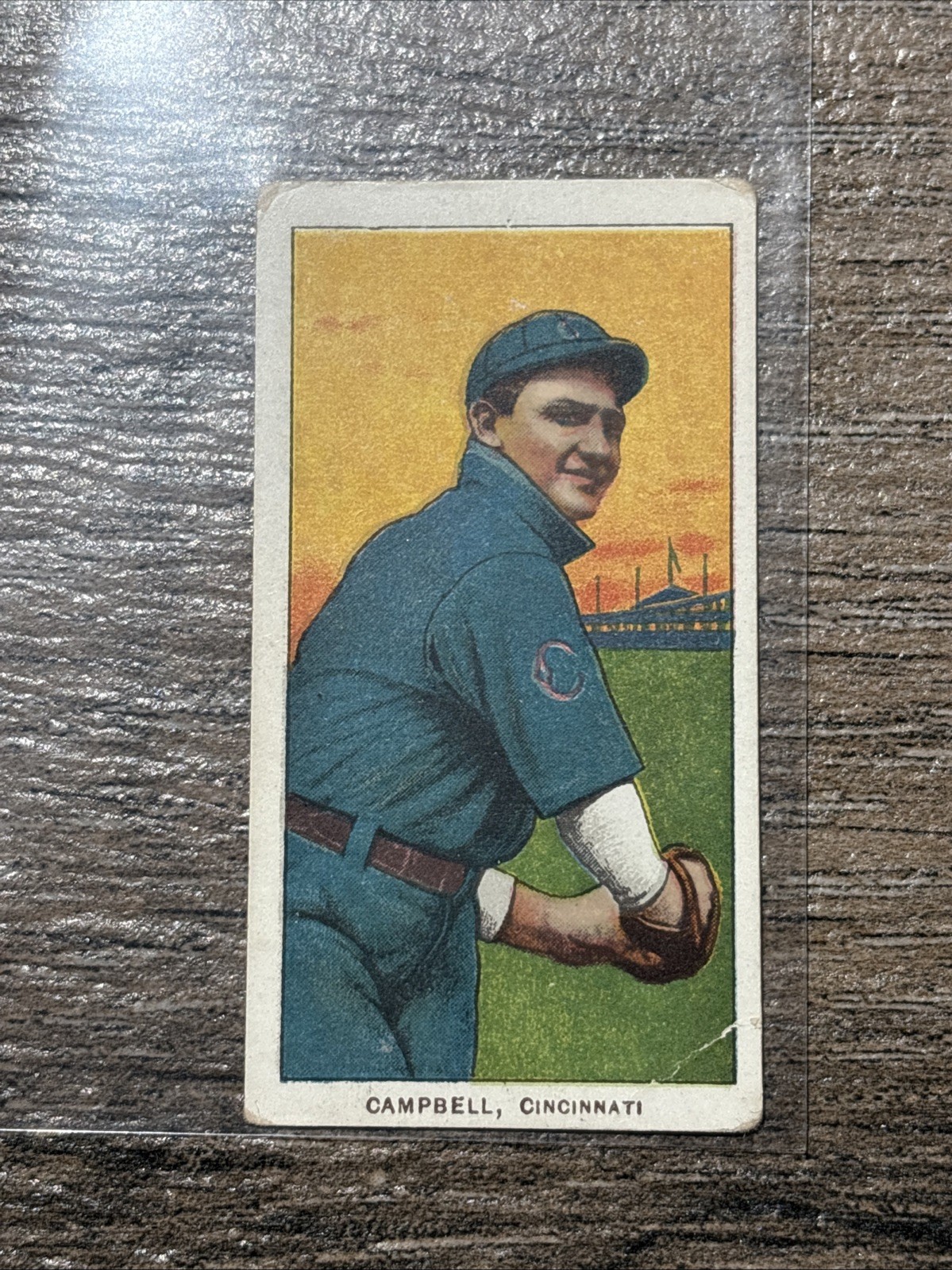 1909-11 T206 - Billy Campbell 350 Factory No. 25 Back (RC)