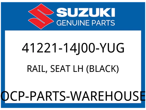 RAIL, SEAT LH (BLACK)