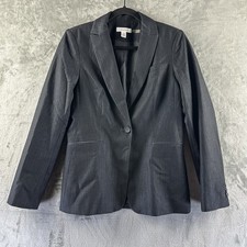 Calvin Klein Blazer Women's 4 Dark Blue Black