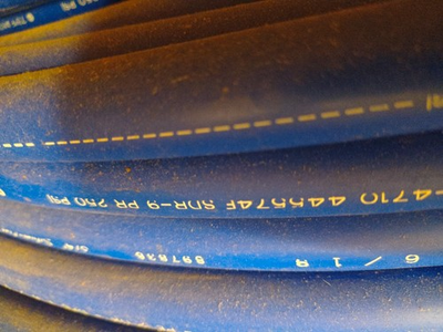 #ad #ad 1500 feet of tubing 3 4 inch blue $600.00