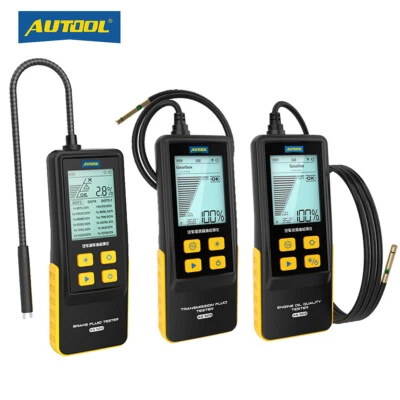 AUTOOL Engine Oil Quality Tester Transmission Gearbox Oil Detector Brake Fluid Tester