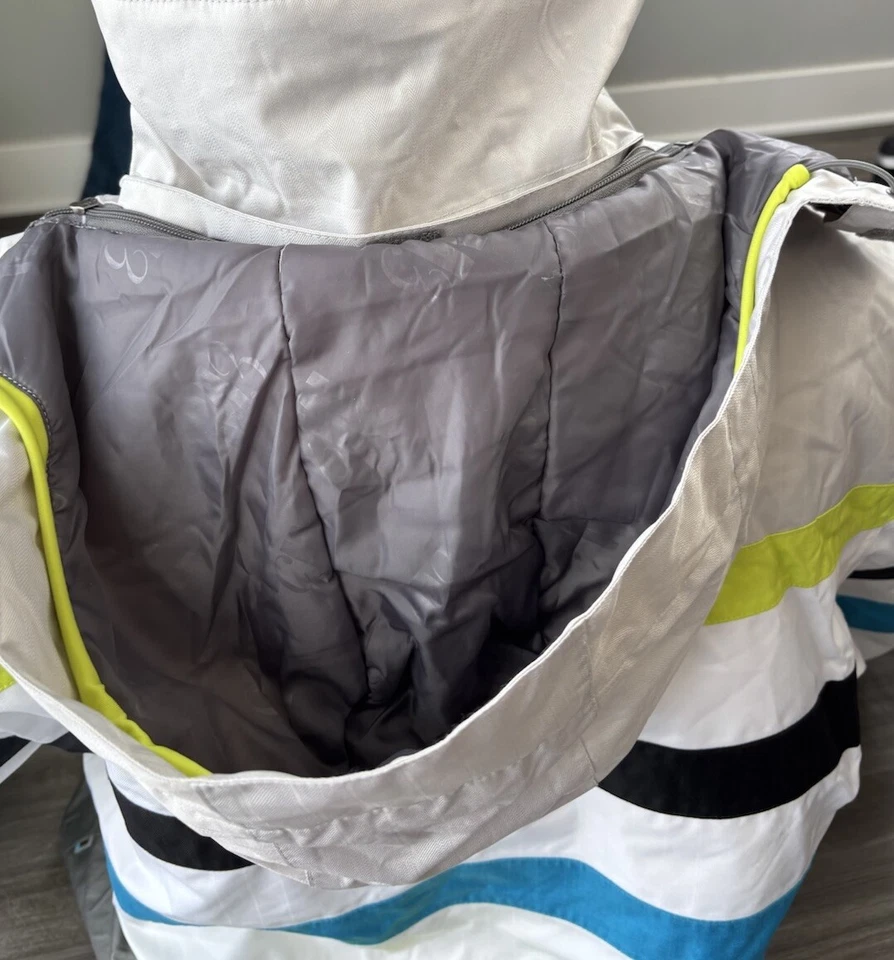 Chaqueta de snowboard Danny M3 Millenium Three para hombre talla XL abrigo con capucha cremallera completa Foto 4 de 4