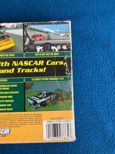 NASCAR 99 (Nintendo 64, 1998) N64 Box Anleitung Protector CIB - Bild 11 von 12