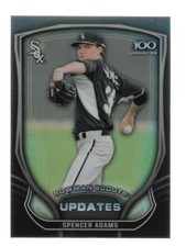 2015 Bowman Chrome Bowman Scouts Update #BSUSA Spencer Adams White Sox RC 