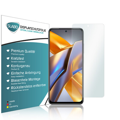 Slabo Displayschutzfolie für Xiaomi POCO M5s (4er Set) KLAR ''Crystal Clear''