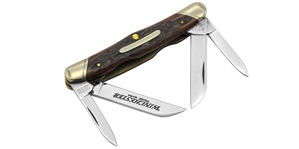 ナイフ Winchester W15-4935 4-Blade Jigged Bone Handle 1991 New | eBay