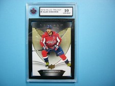 2018/19 UPPER DECK UD TRILOGY NHL HOCKEY CARD #1 ALEX OVECHKIN KSA 10 GEM MINT